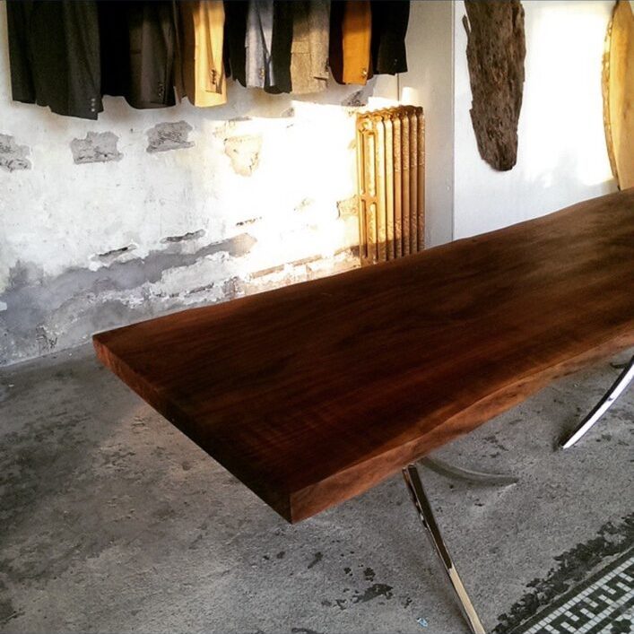 Live-edge slab, From the studio archive